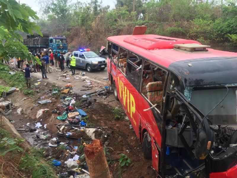 accident bus Ghana