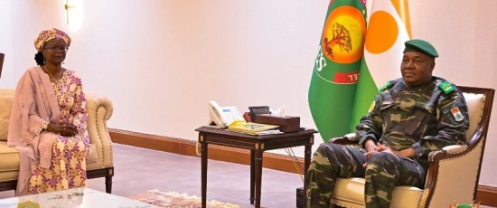 Niger : après sa tournée sanitaire à Zinder et Maradi, la représentante de l’UNICEF reçue par le Président Tiani