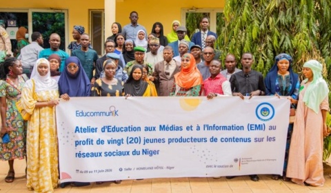 Éducation aux Médias et à l’Information : De jeunes créateurs de contenus nigériens outillés pour servir de rempart contre la désinformation