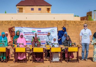 Niamey : l’ONG Ensemble Main dans la Main Niger–Russie mise sur la couture pour autonomiser les jeunes filles