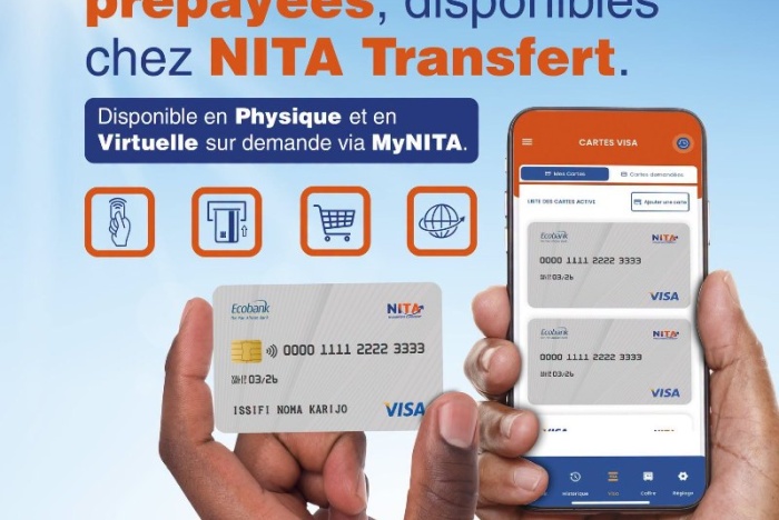 Carte Visa NITA : NITA, Ecobank et Visa lancent une nouvelle solution pour faciliter les paiements numériques au Niger et à l'international