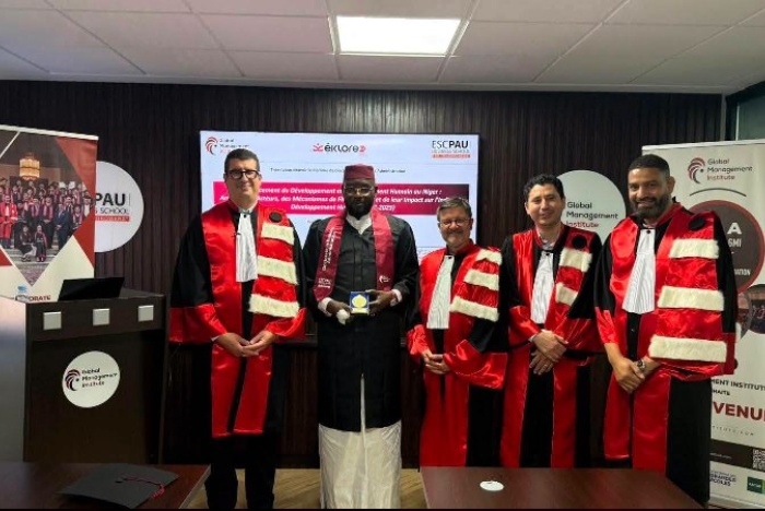 Académie : Ibrahim Yacouba désormais « Doctor in Business Administration »