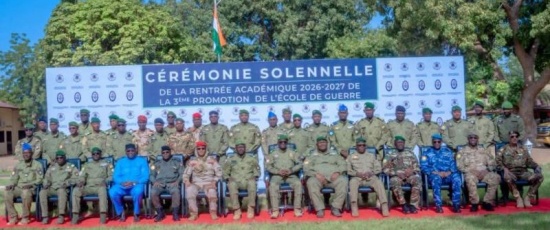 École militaire supérieure : rentrée solennelle de la 3e promotion de l’École de Guerre