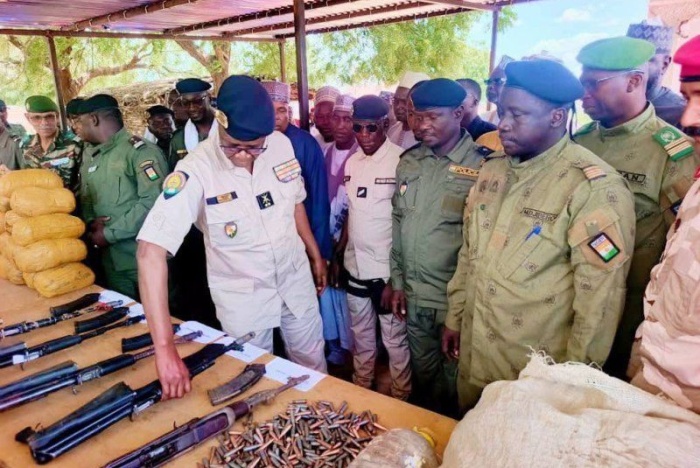 Insécurité : de la drogue et des armes saisies par la police à Dan Issa (Maradi)
