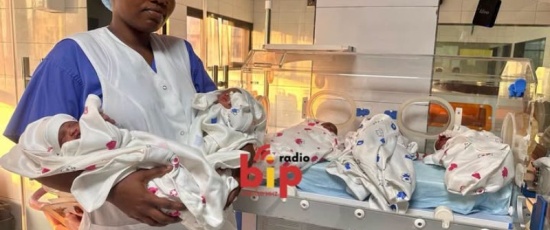 Cotonou : une Nigérienne donne naissance à des quintuplées en 4 minutes