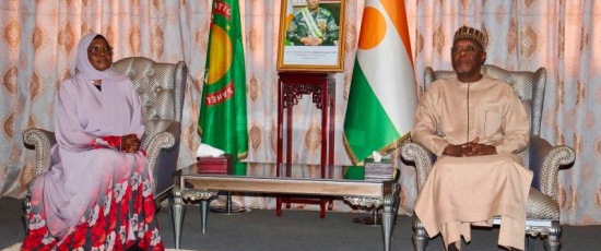 Diplomatie : la nouvelle Ambassadrice du Nigeria présente les copies figurées de ses lettres de créance