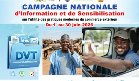 Commerce extérieur : c’est parti pour la campagne nationale de vulgarisation du Dossier Virtuel de Transactions (DVT)