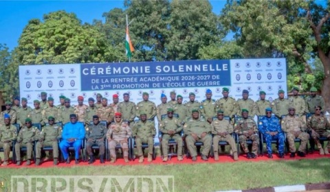École militaire supérieure : rentrée solennelle de la 3e promotion de l’École de Guerre