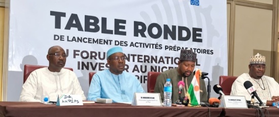 Forum International Investir au Niger (F2IN) : une table ronde pour lancer les activités de promotion des opportunités d’affaires au Niger
