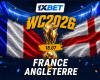 France vs Angleterre : un choc spectaculaire pour le bronze du Championnat du monde