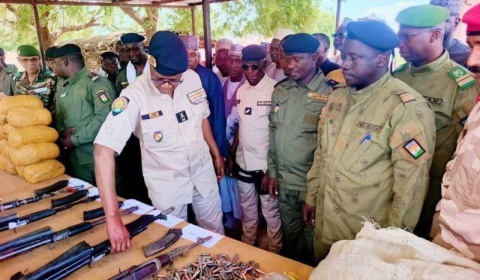 Insécurité : de la drogue et des armes saisies par la police à Dan Issa (Maradi)