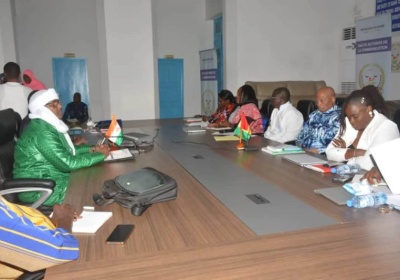 Coopération médiatique : le président de l'ONC en visite de travail à Conakry