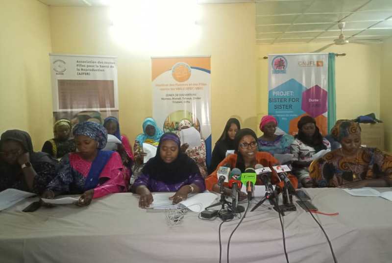 Declaration organisations jeunes Filles et jeunes Femmes du Niger BIS