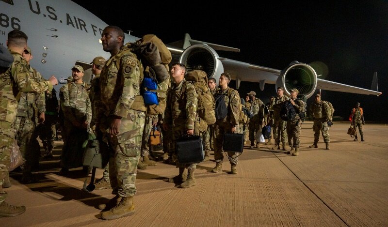 Depart soldats americains du Niger