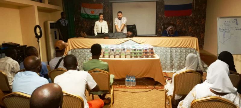 Formation premier secours ONG Niger Russie BIS