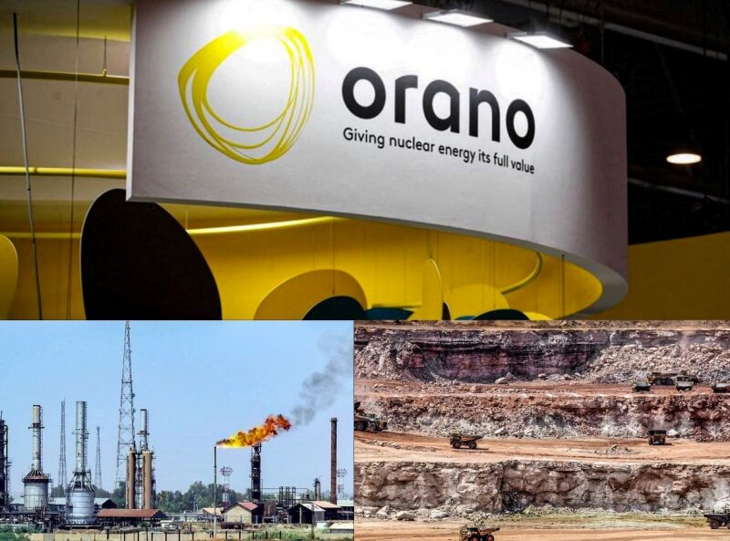 Montage image Orano mines