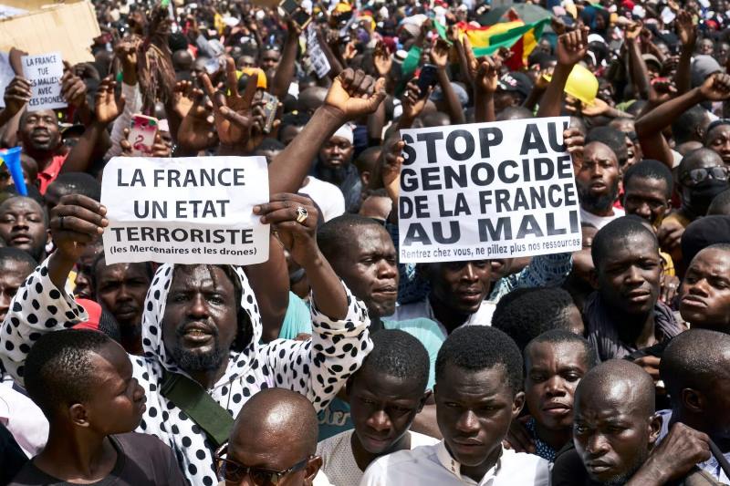 manifestation anti France Mali