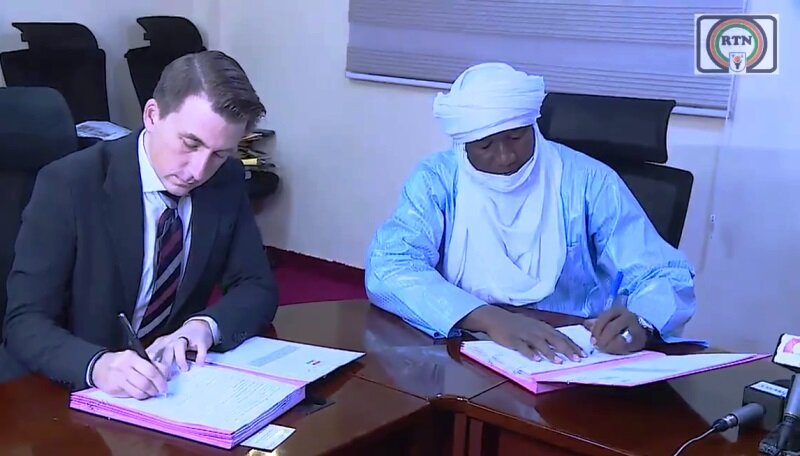 signature Partenariat Etat Niger et Starlink 29 10 2024