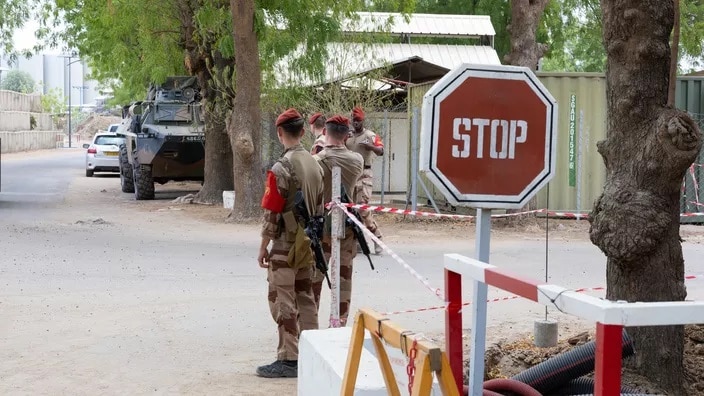 soldats Francais au Tchad