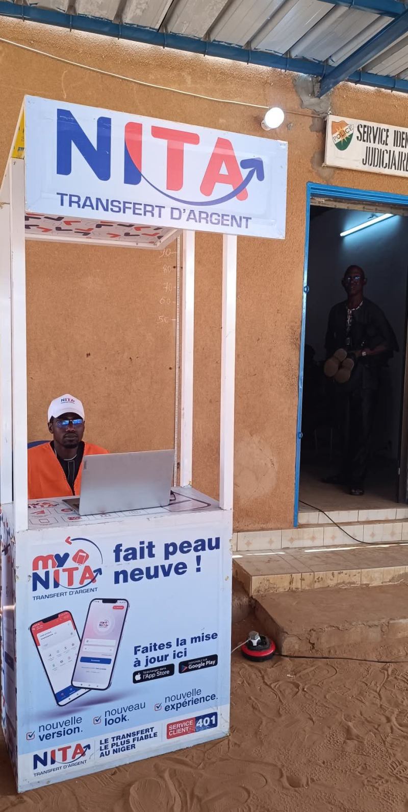 Agent Nita enrolement biometrique