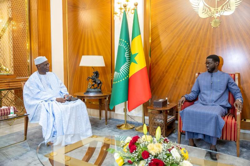 Bassirou Diomaye Faye et Ahmadou Al Amine Lo