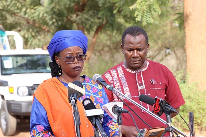 Djanabou Mahonde Remise vehicules Unicef Gouvernorat Niamey