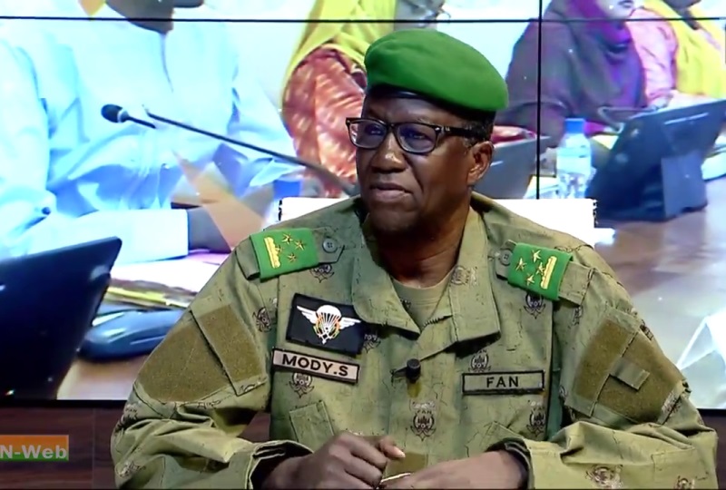 General Salifou Mody ITV TV Sahel 21 01 2025