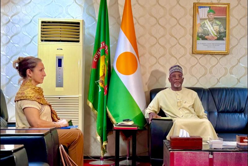 Nicoletta Avella. et Bakary Yaou Sangare