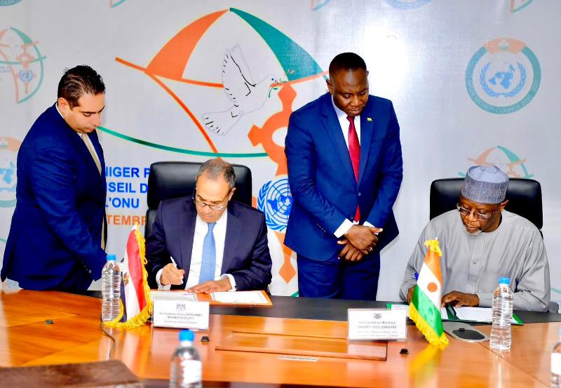 Signature memorandum Niger Egypte