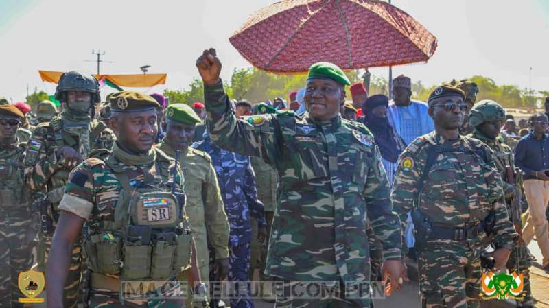 Tiani en route pour Tahoua