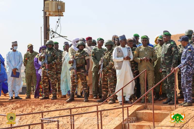 Visite Tiani amenagement hydroagricole Saguia Amont BIS2