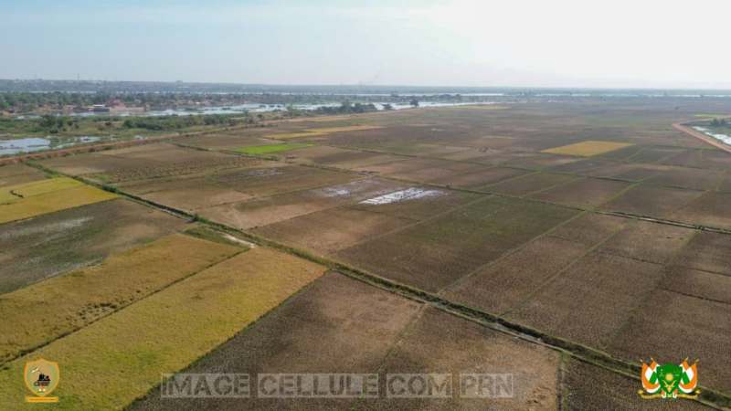 Visite Tiani amenagement hydroagricole Saguia Amont BIS3