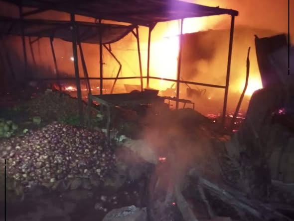 incendie marche tillaberi