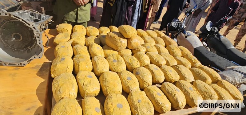 materiels de guerre saisi Gendarmerie Agadez BIS3