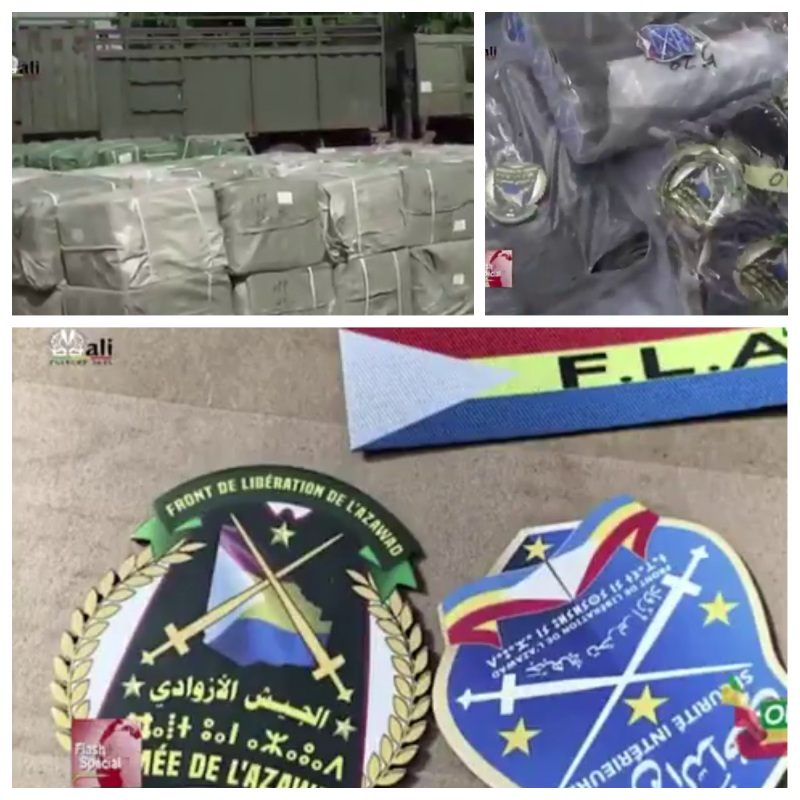 materiels terroriste saisi AES