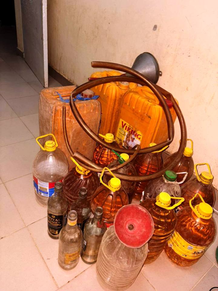 materiels traficant carburant