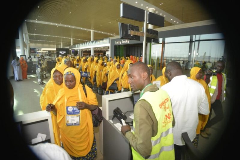 pelerins Hadj 2025 aeroport Niamey