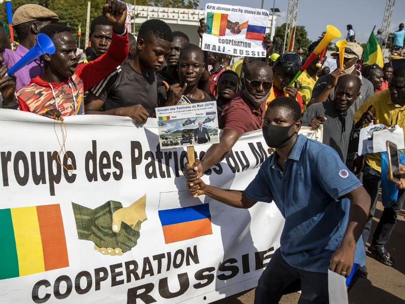 soutien maliens Cooperation Russie