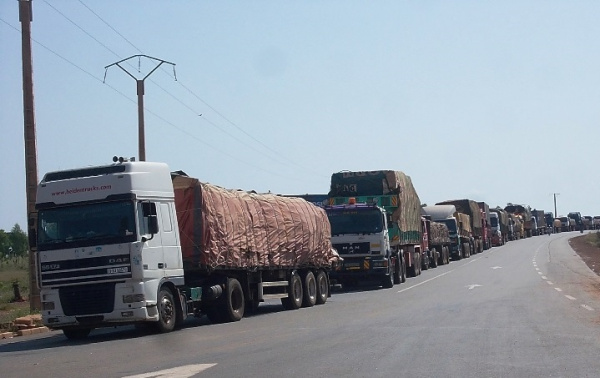 camions corridor Niger Benin