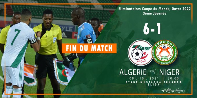Niger Algerie 6 A 1