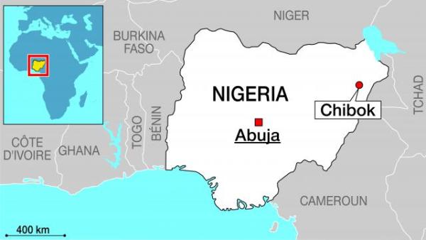 CARTE SUD OUEST NIGERIA