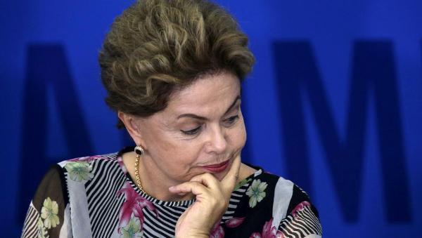 Dilma Rousseff en septembre 2015