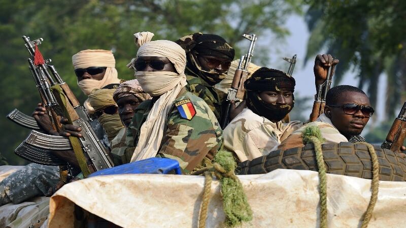 des soldats tchadiens