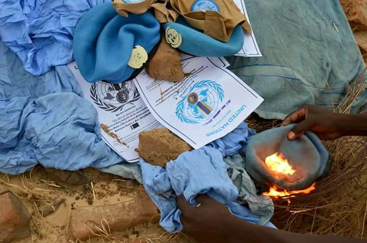 operation brule beret ONU au Tchad