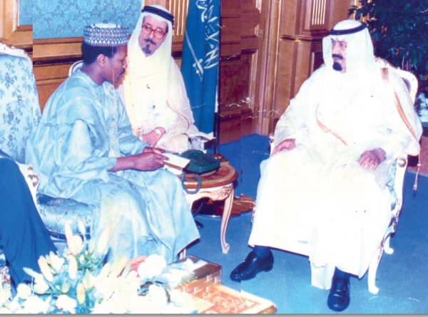 Djibril Bare et Roi Arabie Saoudite