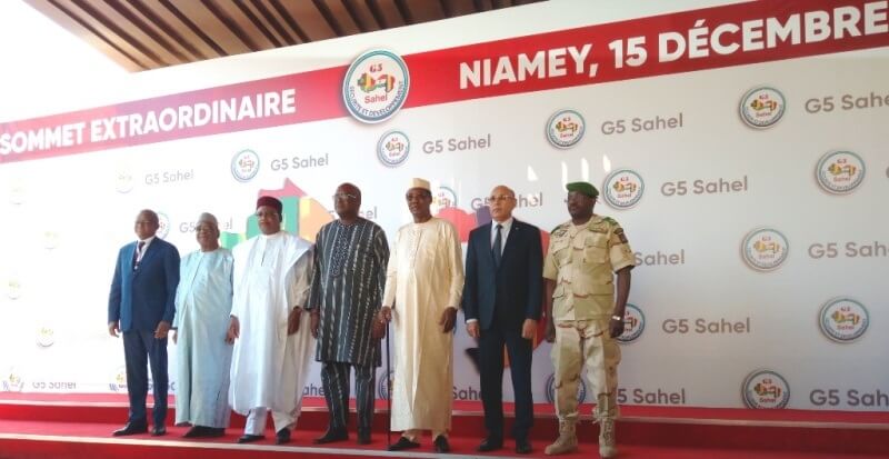 sommet G5 sahel Niamey 15 12 2019