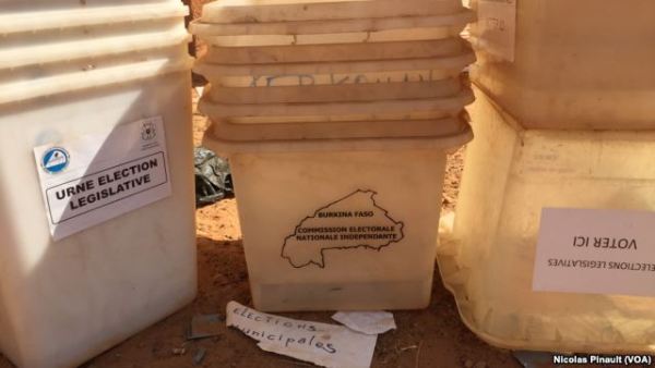 urnes du Burkina 