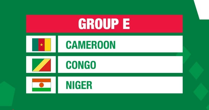 Niger Chan 2023 Groupe E