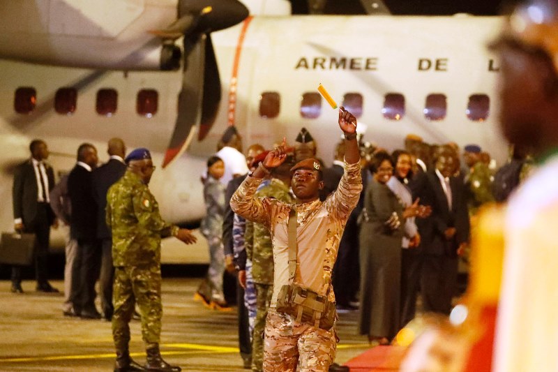 acceuil soldats ivoiriens au Mali BIS