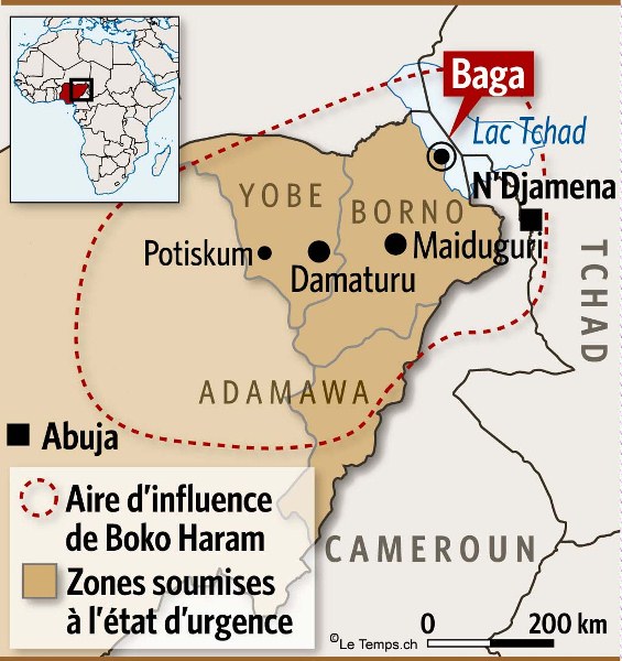 Carte Boko Haram 1